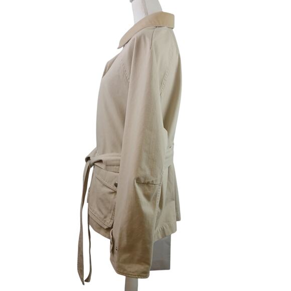 AE American Eagle SZ M/L 100% Cotton Canvas Barn Jacket Chore Coat NWOT - Picture 6 of 9